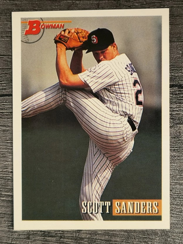1993 Bowman #110 Scott Sanders RC