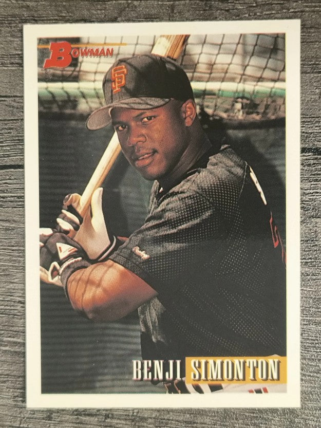 1993 Bowman #112 Benji Simonton RC
