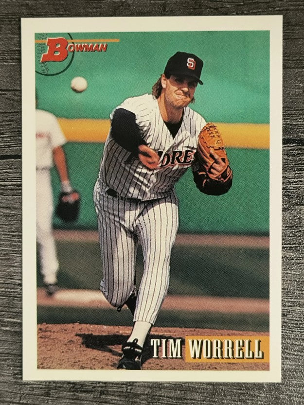 1993 Bowman #138 Tim Worrell RC