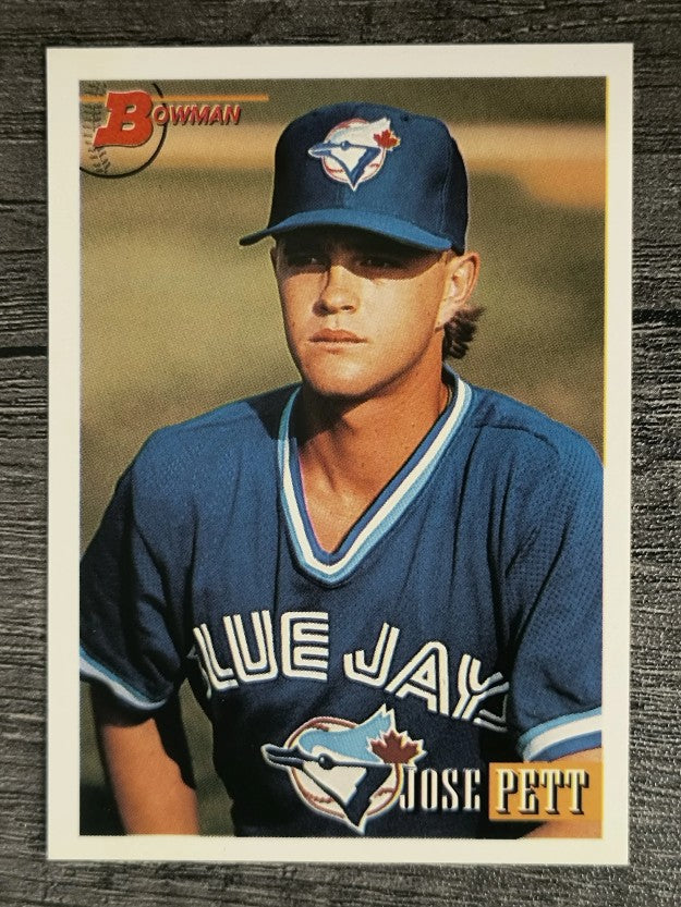 1993 Bowman #139 Jose Pett RC