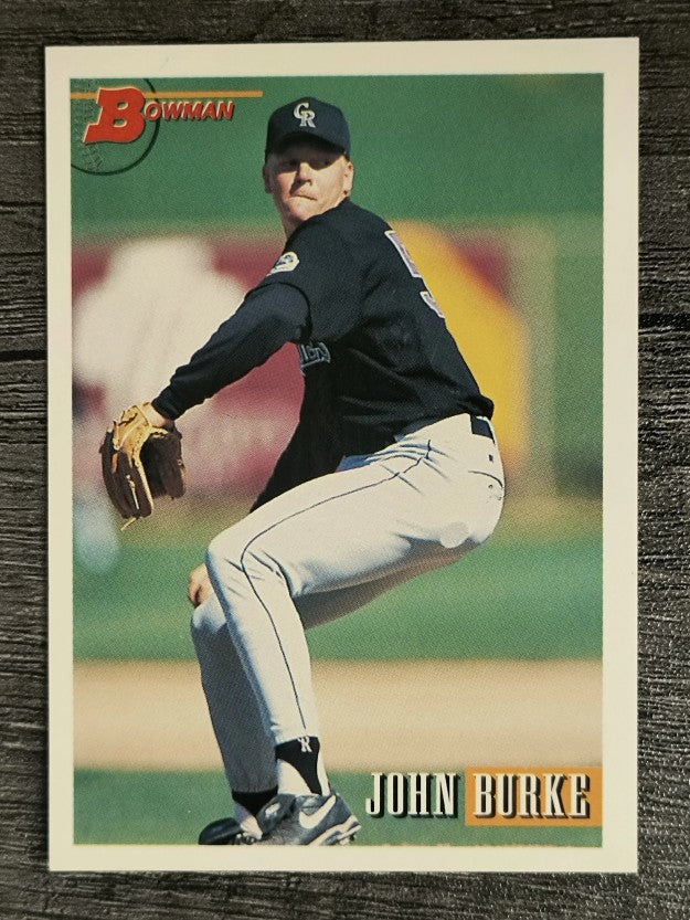 1993 Bowman #388 John Burke RC