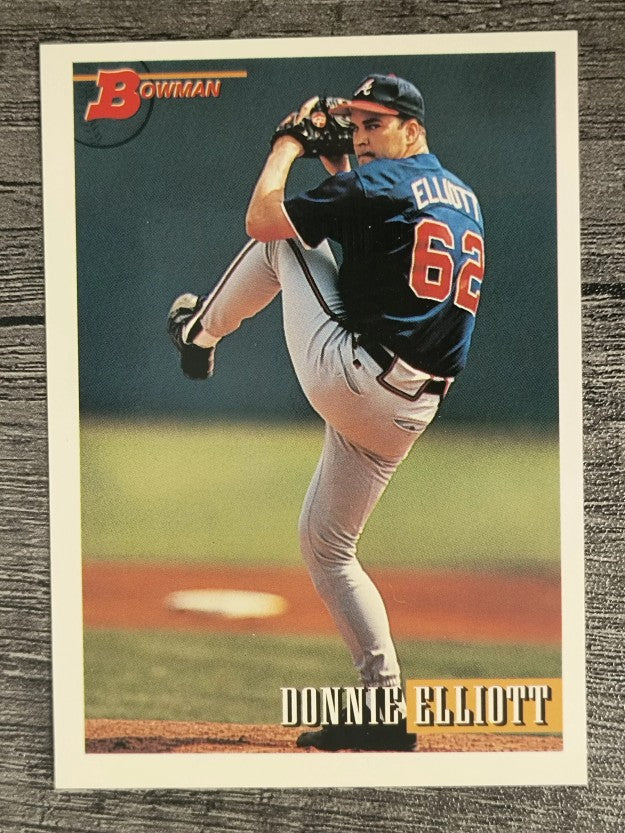 1993 Bowman #58 Donnie Elliott RC