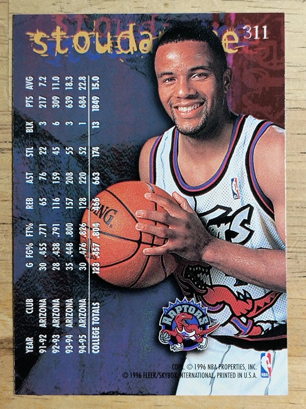 1995-96 Fleer #311 Damon Stoudamire RC