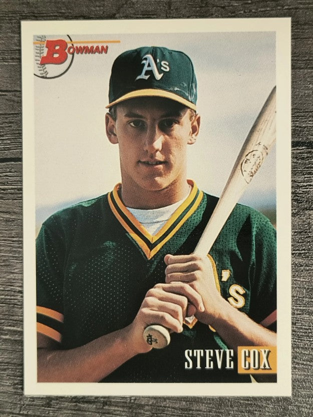 1993 Bowman #653 Steve Cox RC