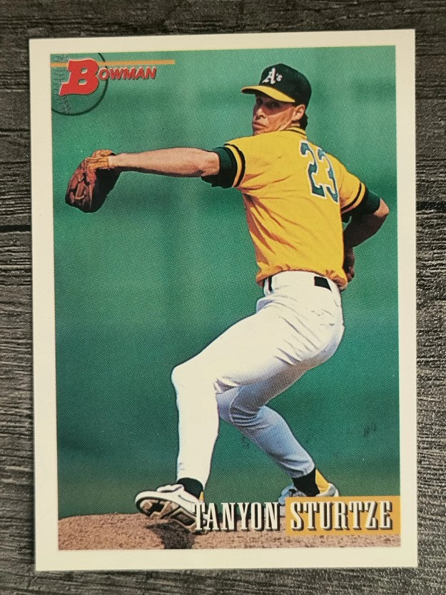 1993 Bowman #569 Tanyon Sturtze RC