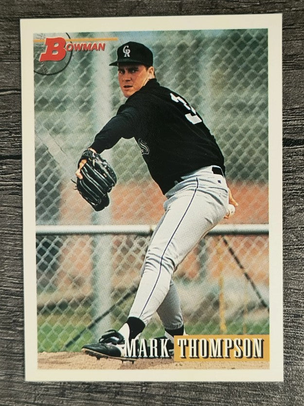 1993 Bowman #8 Mark Thompson RC