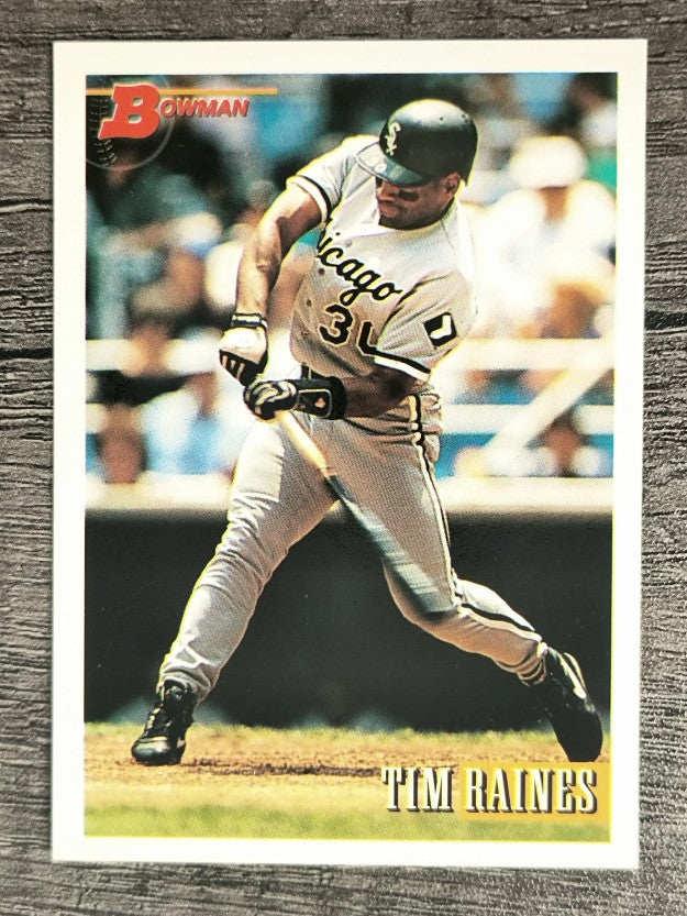 1993 Bowman #499 Tim Raines