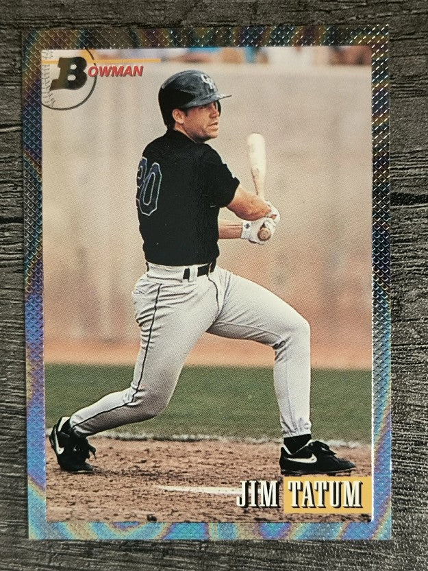 1993 Bowman #339 Jim Tatum FOIL RC