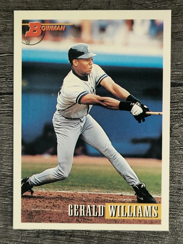 1993 Bowman #271 Gerald Williams