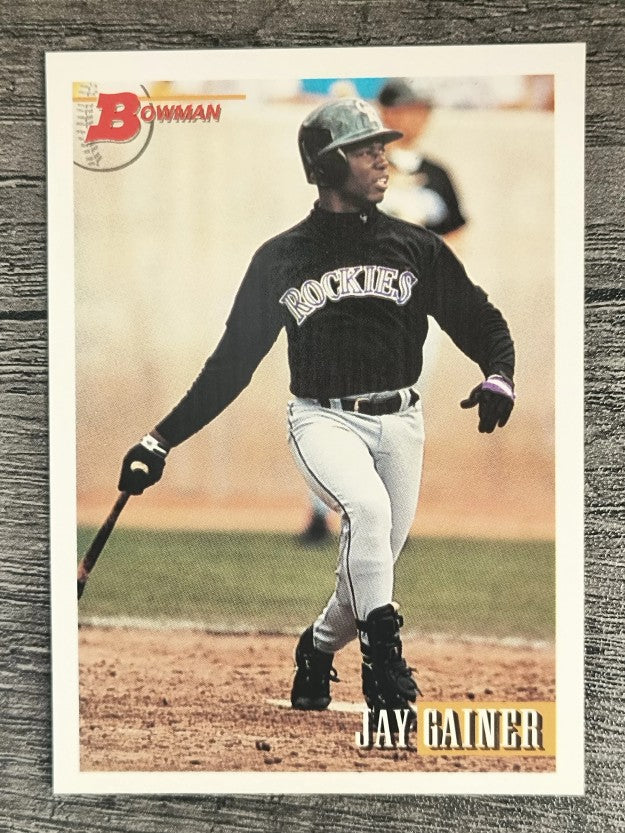 1993 Bowman #444 Jay Gainer RC