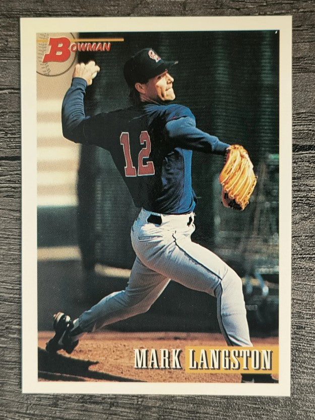 1993 Bowman #469 Mark Langston