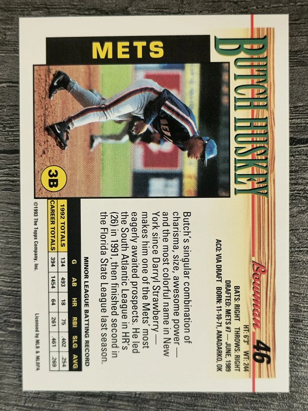 1993 Bowman #46 Butch Huskey