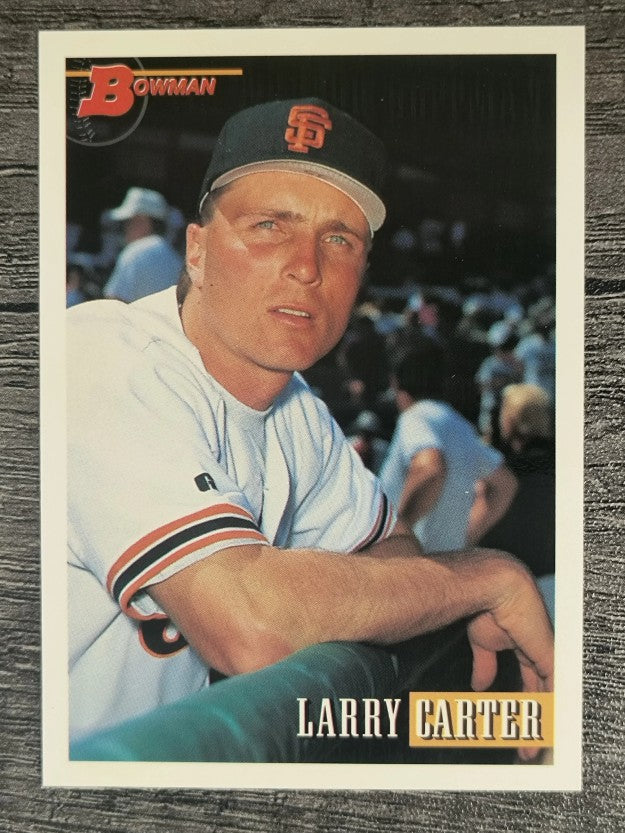 1993 Bowman #168 Larry Carter RC