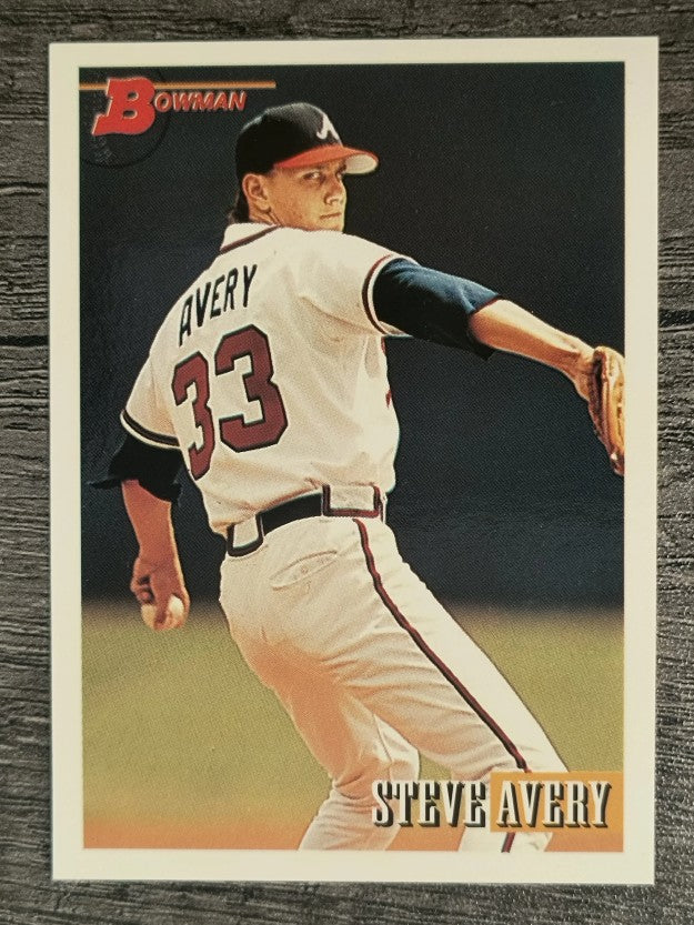 1993 Bowman #198 Steve Avery