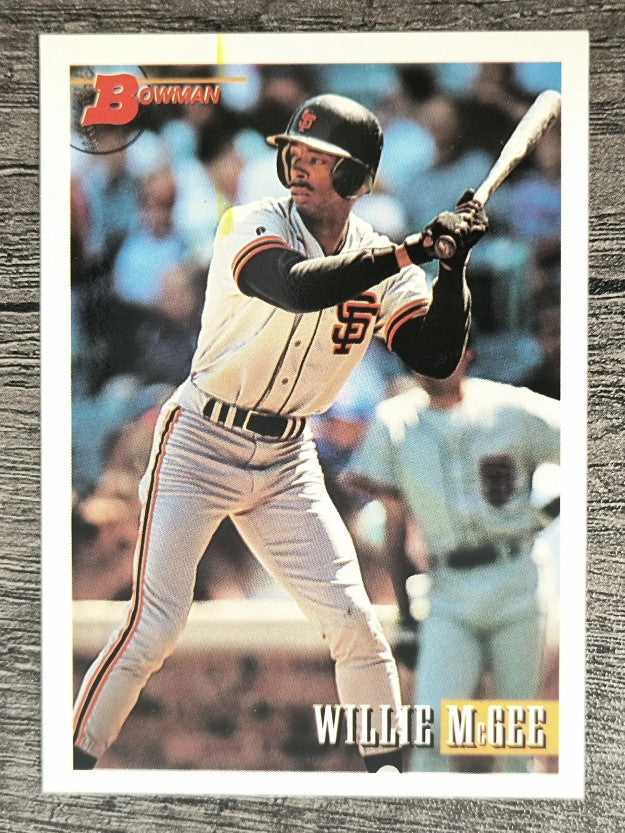 1993 Bowman #196 Willie McGee
