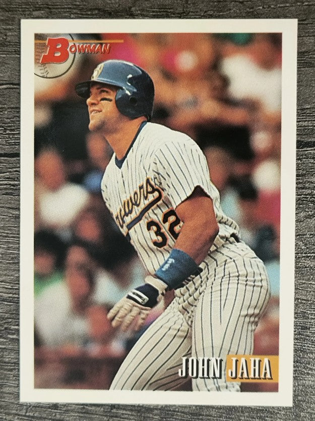 1993 Bowman #183 John Jaha