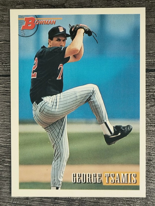 1993 Bowman #509 George Tsamis RC