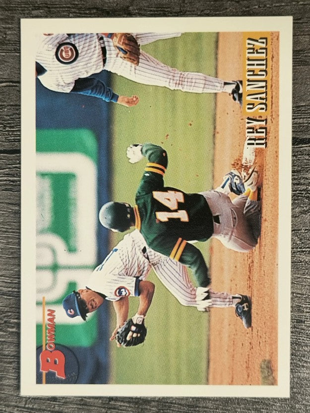 1993 Bowman #496 Rey Sanchez