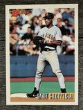 1993 Bowman #490 Gary Sheffield