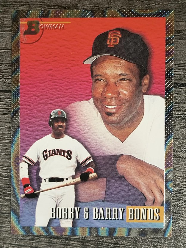 1993 Bowman #702 Barry Bonds FOIL/Bobby Bonds