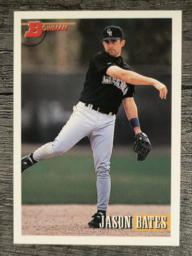 1993 Bowman #176 Jason Bates RC