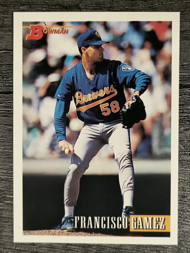 1993 Bowman #267 Francisco Gamez RC