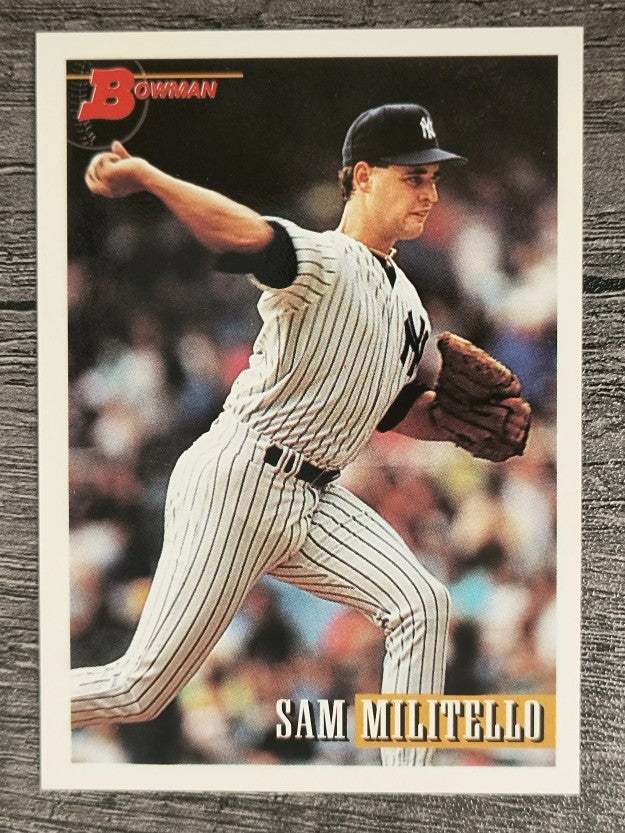 1993 Bowman #243 Sam Militello
