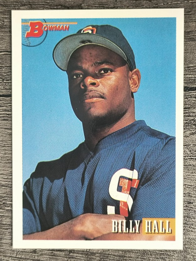 1993 Bowman #306 Billy Hall RC