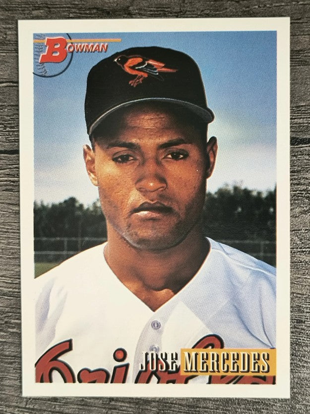 1993 Bowman #309 Jose Mercedes RC