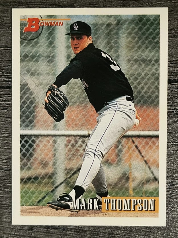 1993 Bowman #8 Mark Thompson RC