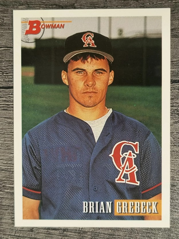 1993 Bowman #33 Brian Grebeck
