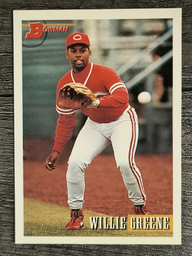 1993 Bowman #638 Willie Greene