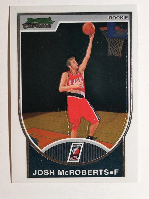 2007-08 Bowman Chrome #141 Josh McRoberts RC
