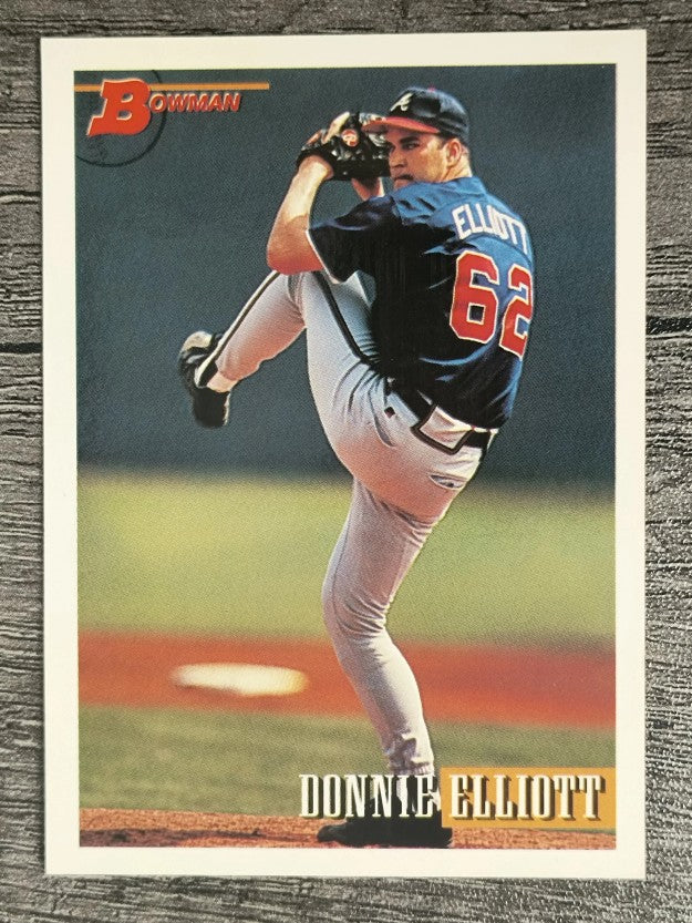 1993 Bowman #58 Donnie Elliott RC