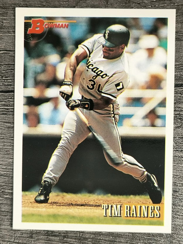1993 Bowman #499 Tim Raines