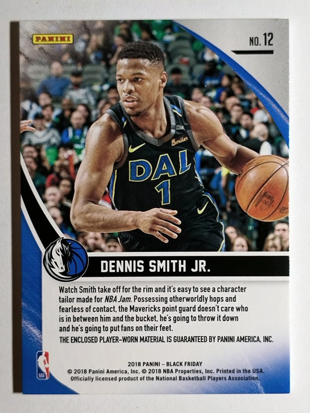 2018 Panini Black Friday Memorabilia #12 Dennis Smith Jr.