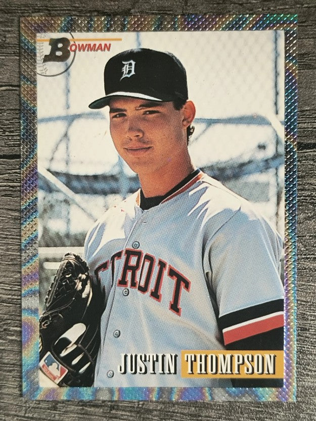1993 Bowman #366 Justin Thompson FOIL