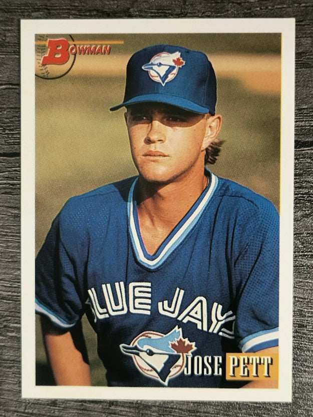 1993 Bowman #139 Jose Pett RC