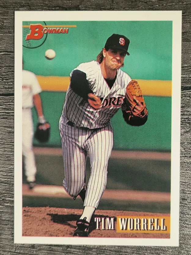 1993 Bowman #138 Tim Worrell RC