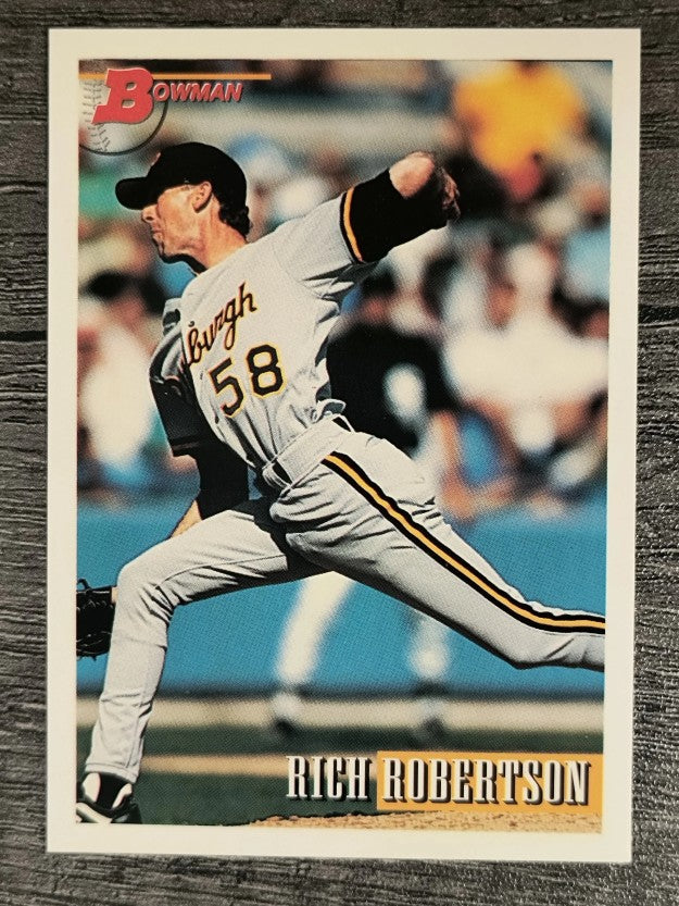 1993 Bowman #123 Rich Robertson RC