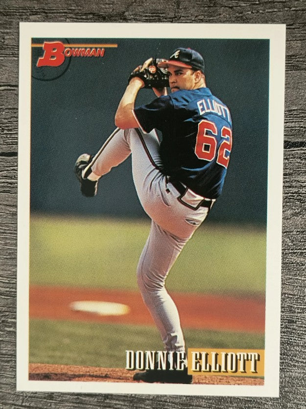 1993 Bowman #58 Donnie Elliott RC