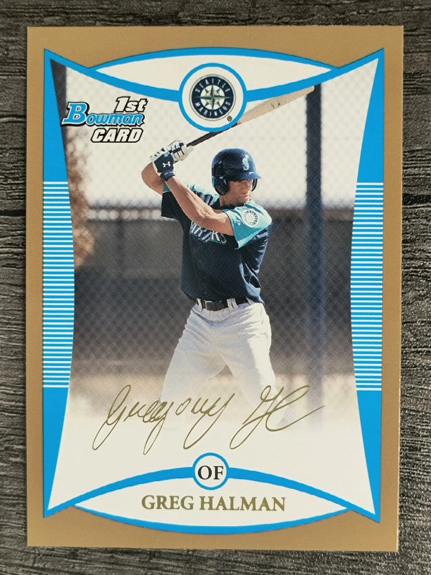 2008 Bowman Prospects Gold #BP35 Greg Halman
