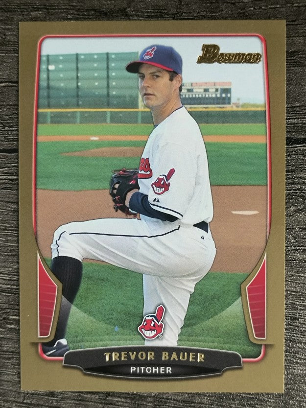 2013 Bowman Gold #18 Trevor Bauer