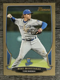 2013 Bowman Gold #155 Mike Moustakas