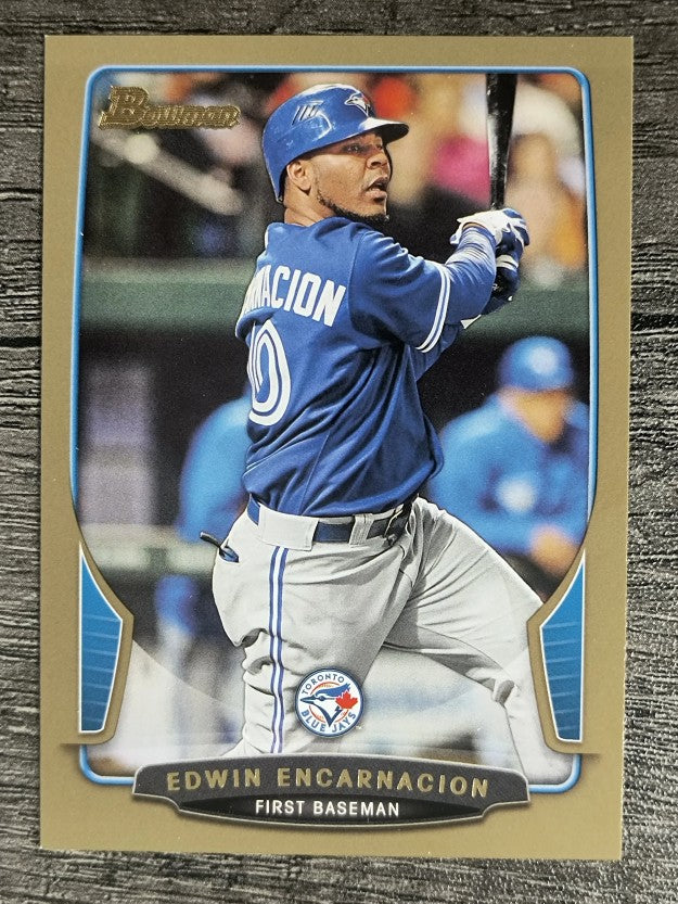 2013 Bowman Gold #123 Edwin Encarnacion