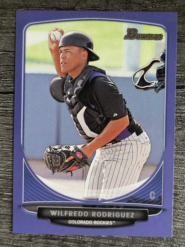 2013 Bowman Prospects Purple #BP58 Wilfredo Rodriguez