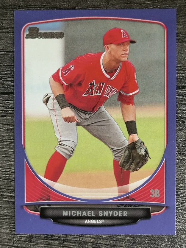 2013 Bowman Prospects Purple #BP46 Michael Snyder