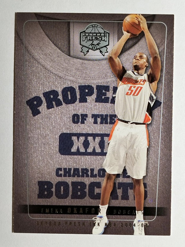2004-05 SkyBox Fresh Ink Property Of #3 Emeka Okafor