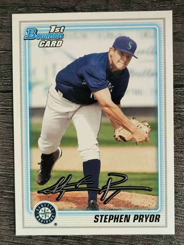 2010 Bowman Draft Prospects #BDPP18 Stephen Pryor
