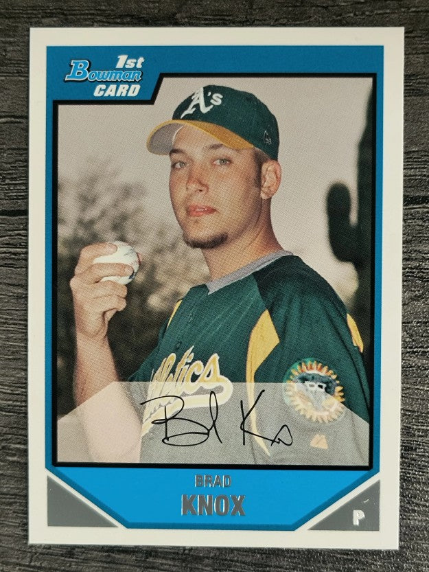 2007 Bowman Prospects #BP83 Brad Knox